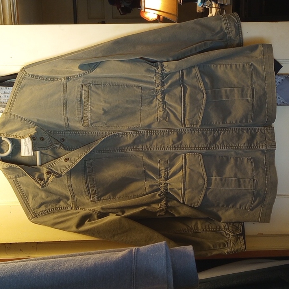 Universal Thread, large, olive green utility jacket, lightly used